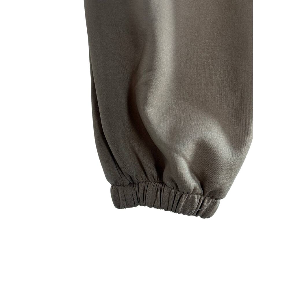 Comfy joggers cream /brown S stretchy